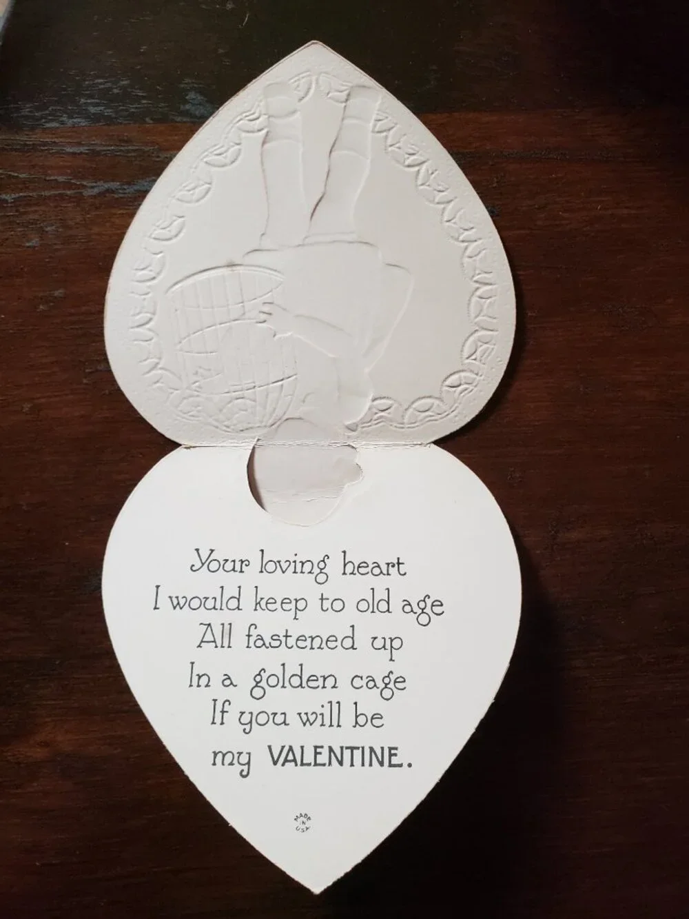 Antique Valentine vintage estate